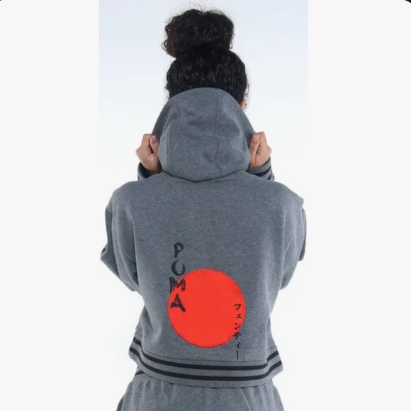 PUMA X FENTY RISING SUN HOODIE SIZE LARGE - Picture 3 of 16